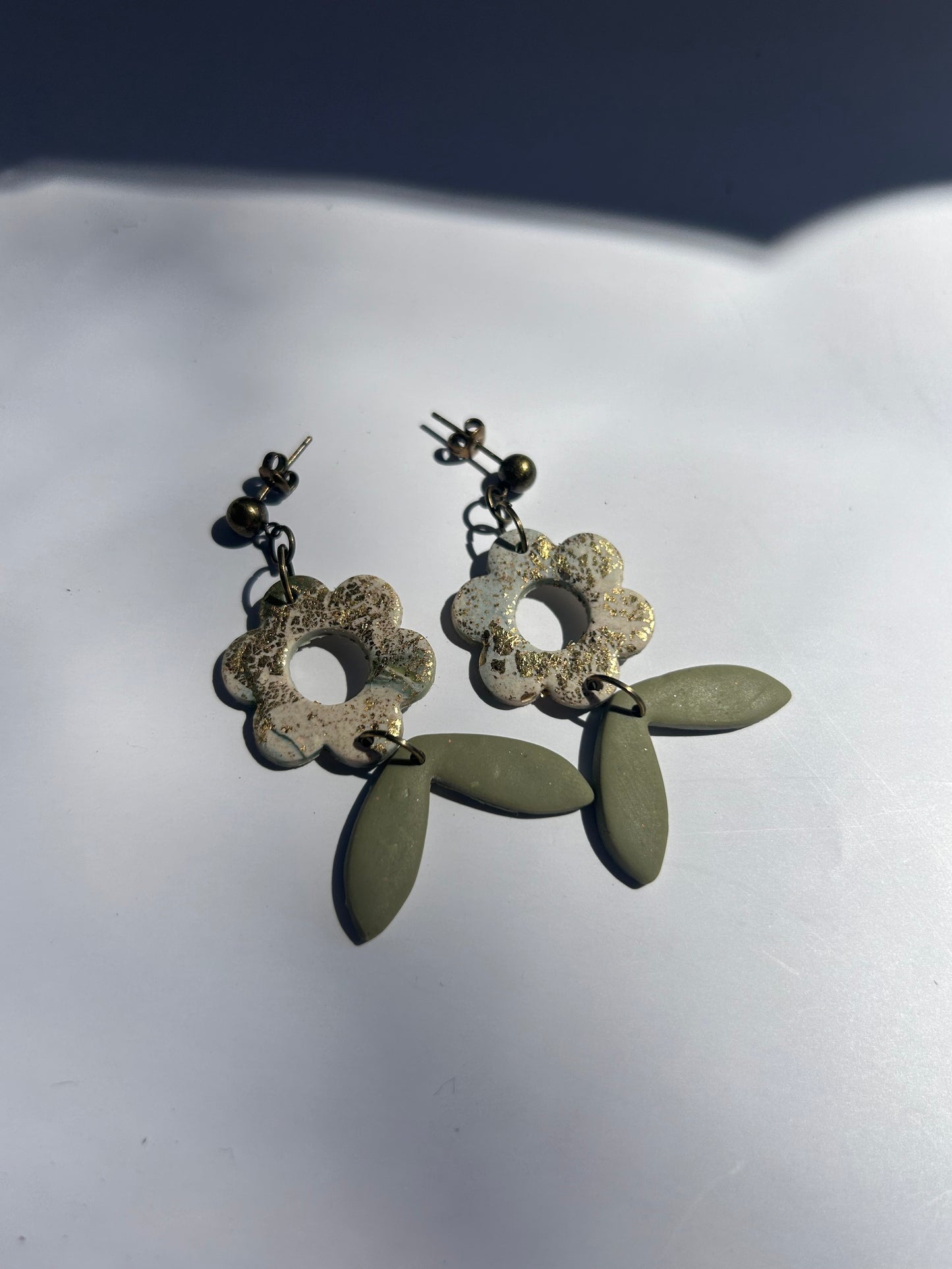 Flower Dangle Earrings