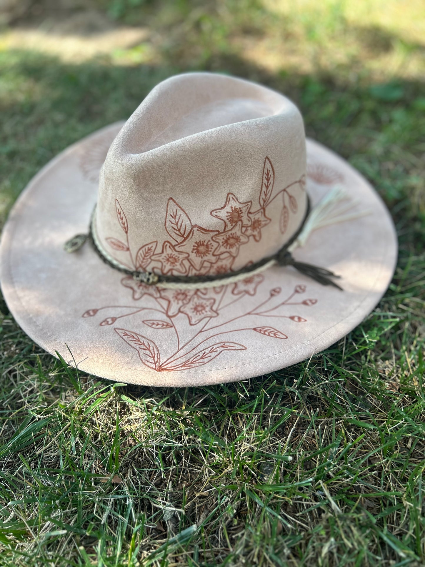 Hat - Custom Burn Art