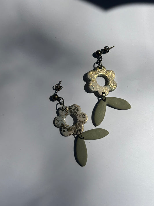 Flower Dangle Earrings