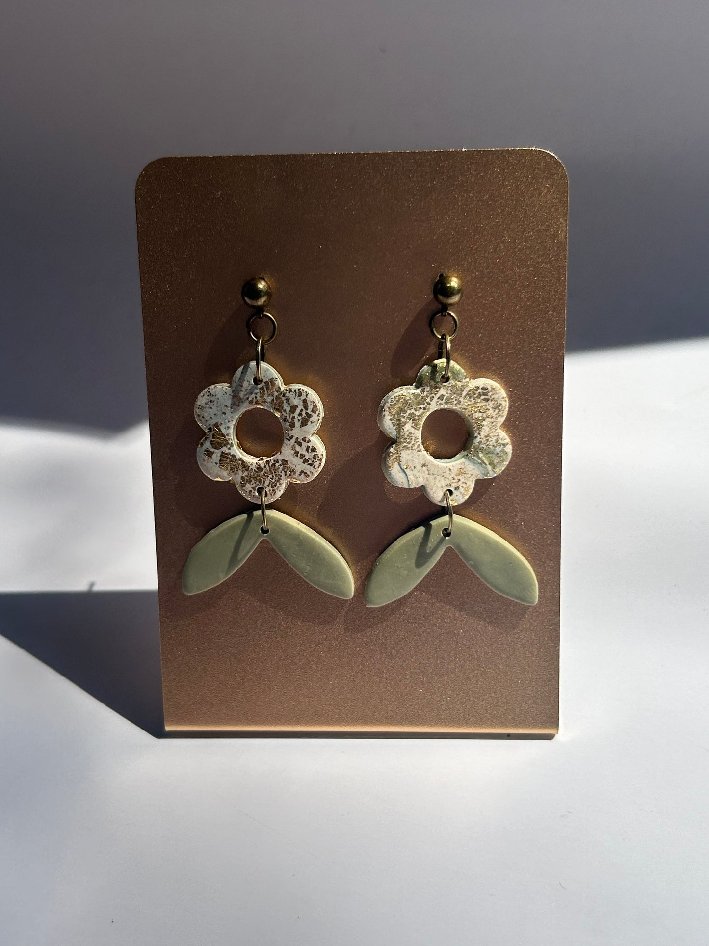 Flower Dangle Earrings