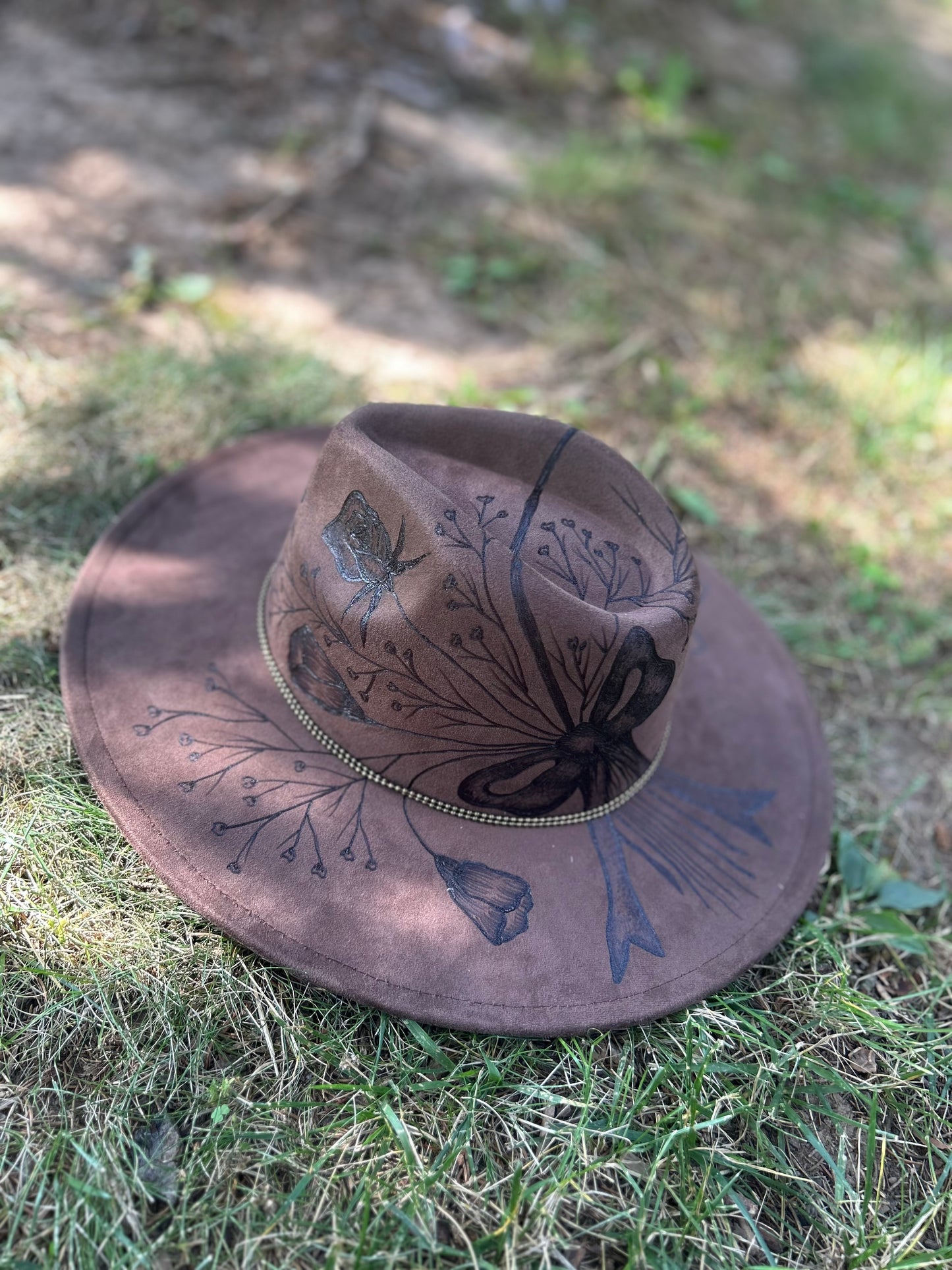 Hat - Custom Burn Art