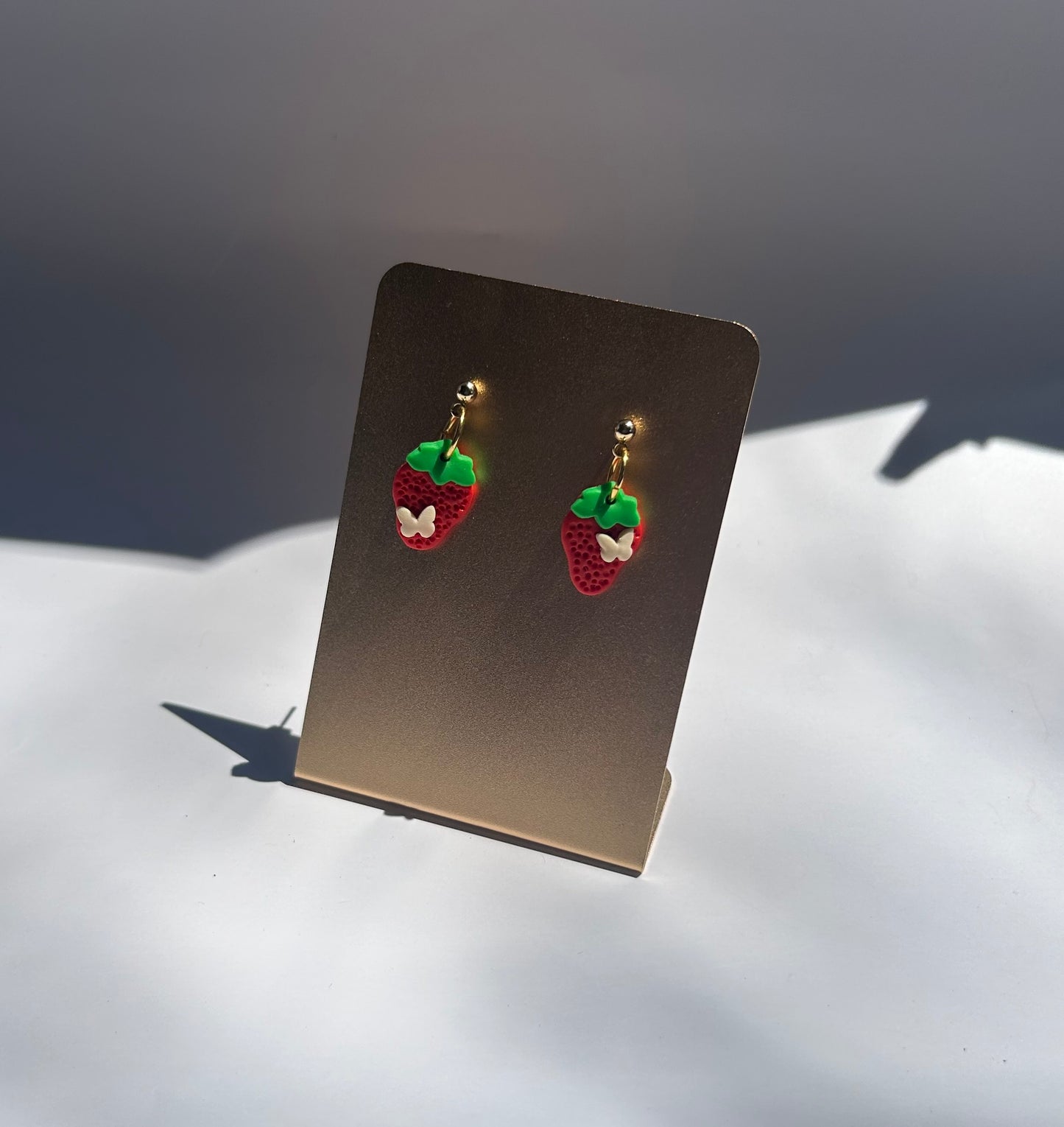 Strawberry Dangle Earrings