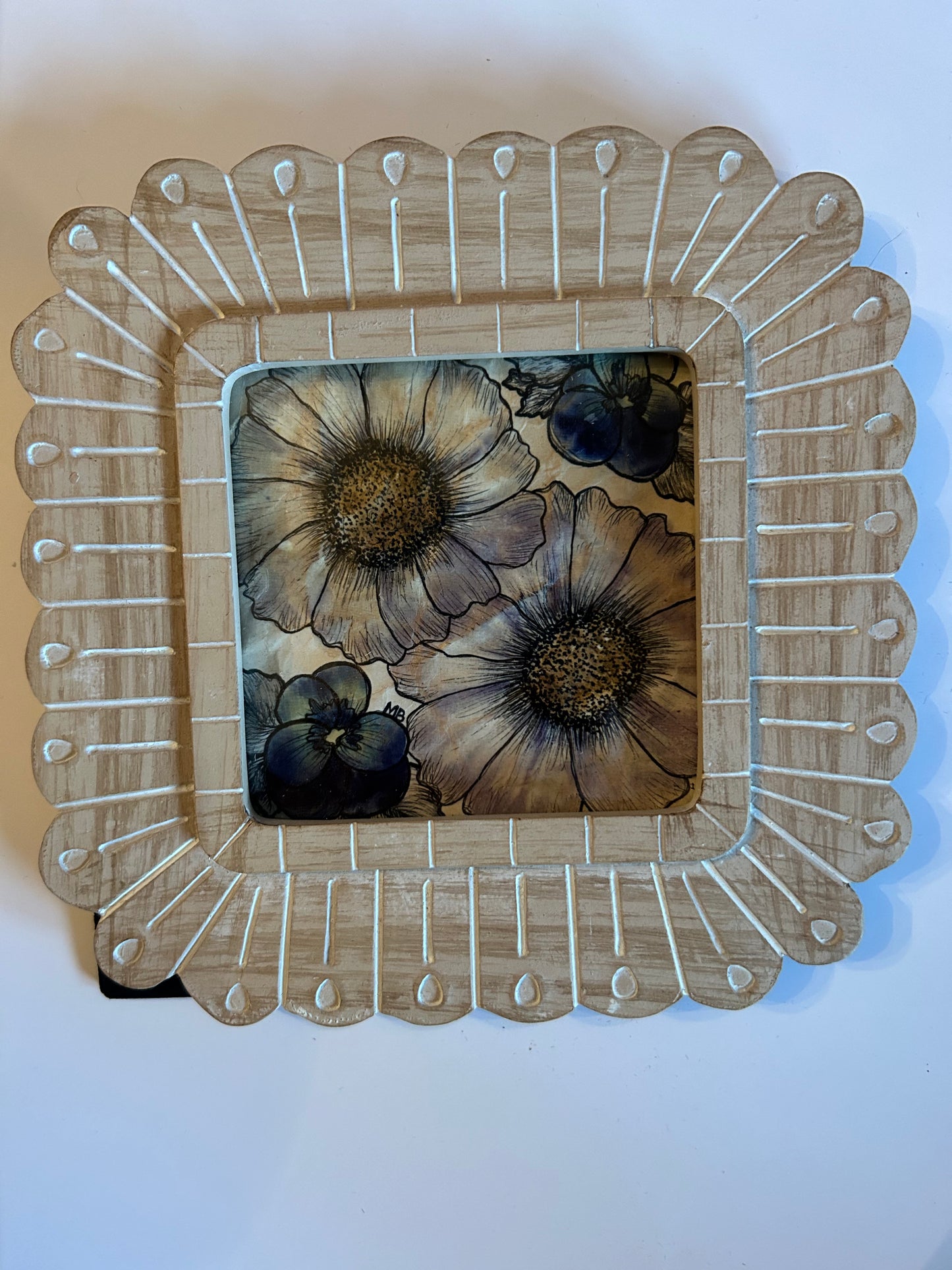 Vivienne - Framed Floral Art