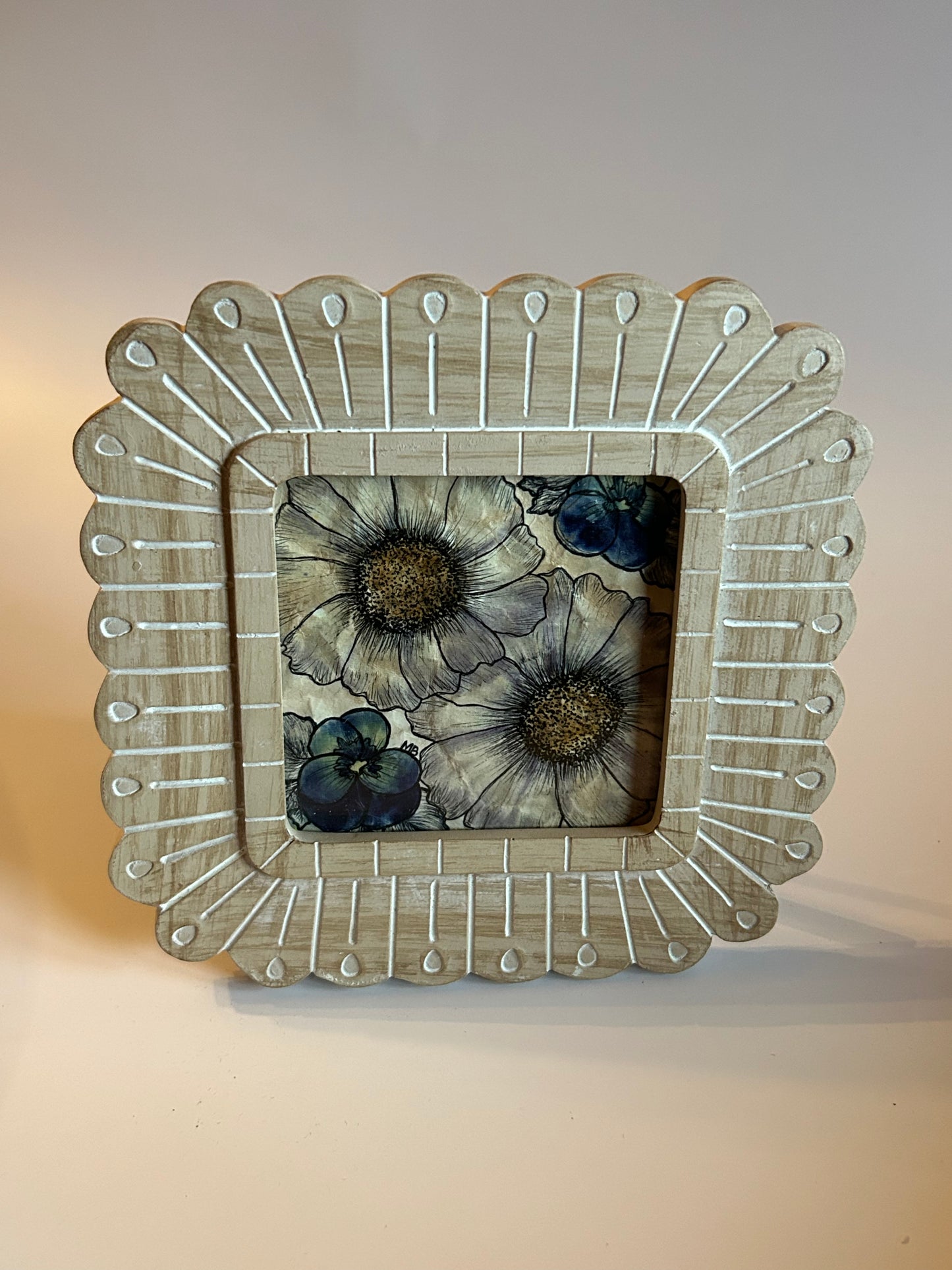 Vivienne - Framed Floral Art